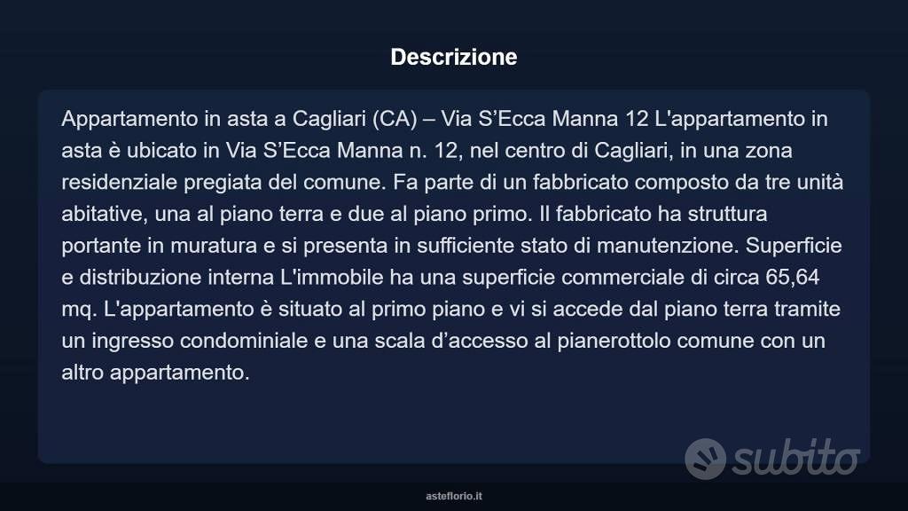 Appartamento – Cagliari, Stampaxi/Stampace - Vista 4