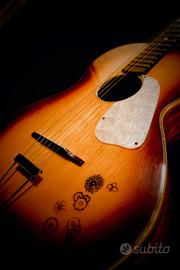 Chitarra Vintage EKO 1960 Made in Italy amplificat