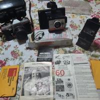 Praktica MTL3 SLR 35 mm and Polaroid Colorpack 80