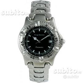 Krug Baumen Gents Oceanmaster Black Dial 19152KM