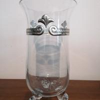 vaso con laminatura in argento 