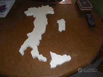 Tagliere a forma di Italia