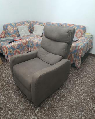 Poltrona Reclinabile manuale anziani