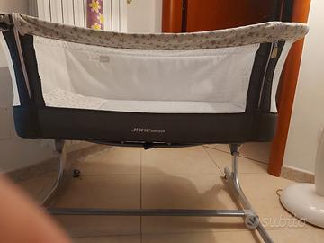 culla neonato  fianco letto