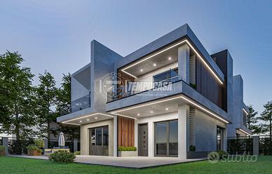 VILLA BIFAMILIARE DI NUOVA COSTRUZIONE