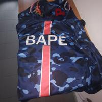 Felpa bape blu