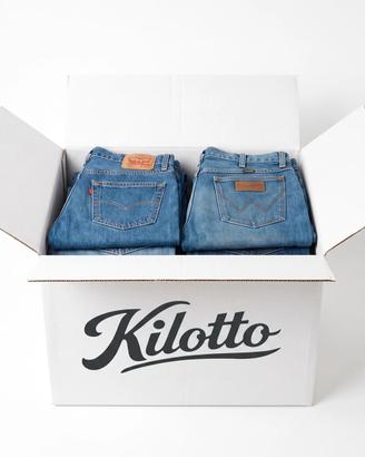 Box Jeans Firmati Vintage
