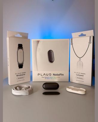 Plaud NotePin Registratore AI + Accessori