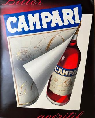 Poster vintage FISANOTTI CARLO CAMPARI BITTER