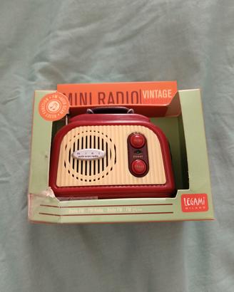 Mini Radio Vintage 'Legami'