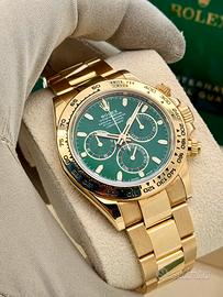 Rolex Daytona Green 116508 Full Set card Verde