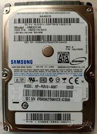 Hard Disk 320 GB SATA 2.5".