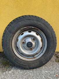 Cerchio in ferro originale renault 4