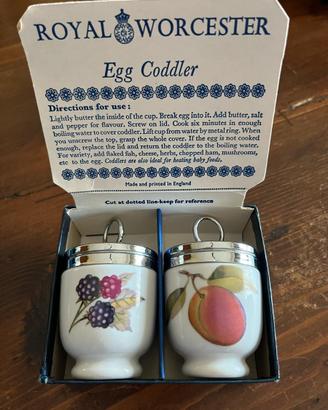 Royal Worcester Egg Coddlers piccoli