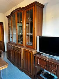 Soggiorno completo in legno