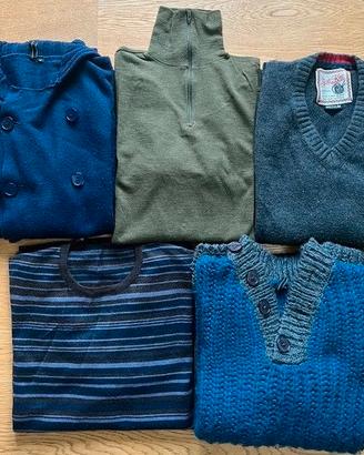 Set di 5 Maglioncini di varie marche