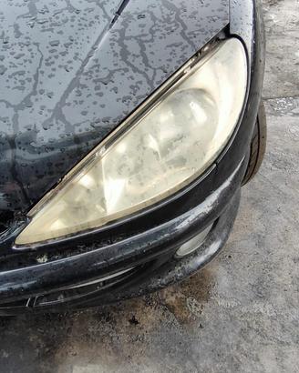 PEUGEOT 206 CABRIO 2005 FARO ANTERIORE SX/DX