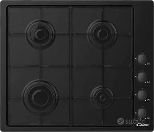 Piano cottura nero candy 60 cm nuovo