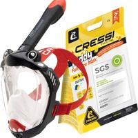 Cressi Kiddy Kids maschera da nuoto bambini