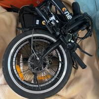 Bicicletta elettrica pieghevole the one