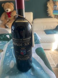 Biondi santi 2001 vino rosso