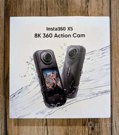 Insta360 X5 NUOVA - Action Cam 360 in 8K