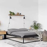 Letto In Ferro Cubo Design Minimal Moderno
