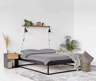 Letto In Ferro Cubo Design Minimal Moderno