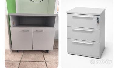 Set mobili ufficio grigi