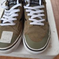 scarpe Vans in pelle tg. 40,5 