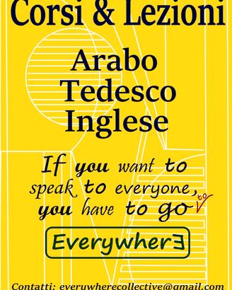 Corsi & Lezioni di Arabo, Tedesco e Inglese