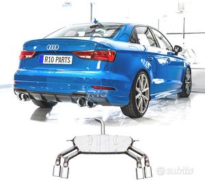 SILENZIATORE DI SCARICO PER AUDI A3 SEDAN 13-20 LO