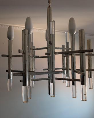 lampadario vintage anni 70 di Gaetano Sciolari