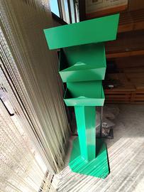 Distributore shopper in metallo