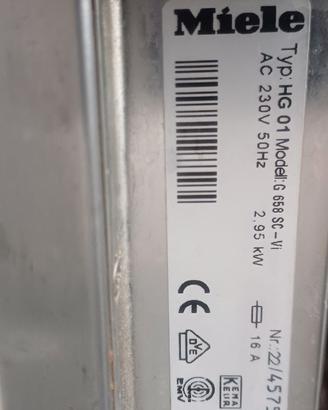 RICAMBI LAVASTOVIGLIE MIELE G658SC-VI
