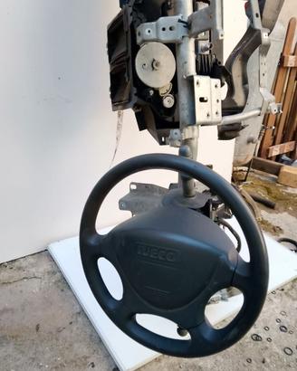 canna sterzo con supporto e stufa Iveco Daily