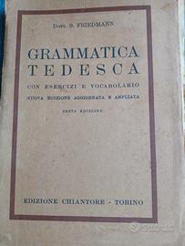 Grammatica Tedesca del 1938-XVl del Dott.FRIEMANN