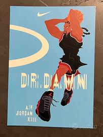 Cartolina pobblicitaria Nike n. 1037