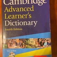 Dizionario monolingua inglese CAMBRIDGE