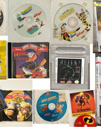 VideoGame PC Nintendo Game Boy -completi & vintage