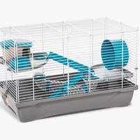 Gabbia per criceti completa di tutti gli accessori