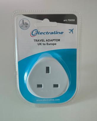 Adattatore da viaggio UK a Europa - Electraline (N
