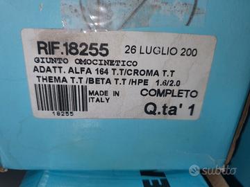 Giunto Omocinetico auto d'epoca