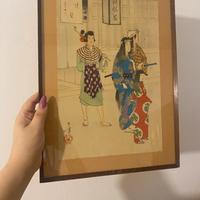 Quadro Giapponese di Mizuno Toshikata