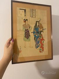 Quadro Giapponese di Mizuno Toshikata