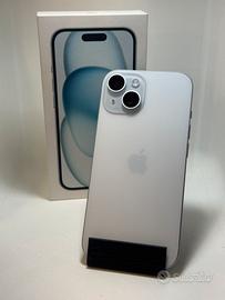 iPhone 15 Blue 128 GB Batteria 84%
