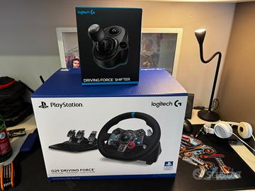 Logitech g29 + cambio H logitech