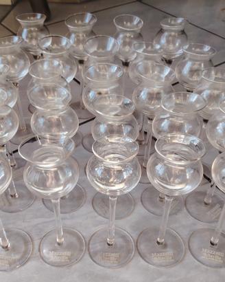 24 Bicchieri/Calici da degustazione originali Seri