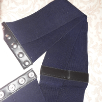 Cintura donna elastica blu