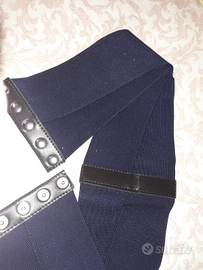 Cintura donna elastica blu